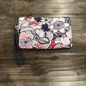 Express floral wristlet